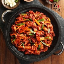 [춘천닭갈비] 순수 닭갈비 1kg/간편조리/haccp인증+양념장(팩당 3-4인분)