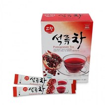 상큼한 건강차 한차 간편 전통차 향 한약차 우엉차 쌍화차 대추차 보이차 녹차 20포 스틱형 은은한 건강음, 석류차20포