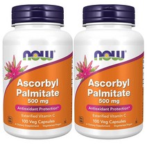 나우푸드 아스코빌 팔미테이트 비타민 C 100캡슐 2개