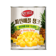 리치스 파인애플 청크 836g x 1개