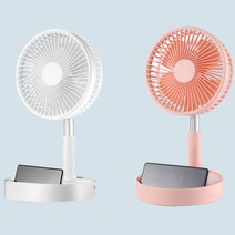 [무료인쇄]높이조절 휴대용 무선 폴딩 써클펜 선풍기, 프라이몬7단써클펜(화이트)