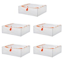 1+@ 이케아 부직포 이불 옷 정리함 언더베드, 5개