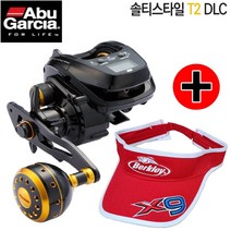 아부가르시아 솔티스타일 T2 DLC 디지털 수심측정 베이트릴 정확한 수심공략 한치 참돔 사은품/버클리썬캡, 우핸들