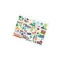 이케아 식탁매트 테이블러너 방수커버 생활잡화 위생식탁보 멀티컬러 40x30cm MATVRA 테이블커버 마트브로