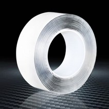 기프템 초강력 실리콘 나노 양면 테이프 두께 2mm 방수 투명, 5cm x 1m (2T), 1개