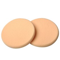 메이크업퍼프 쿠션 퍼프 스펀지 원형 NBR 분첩 2P 본상품, 20개
