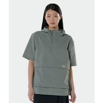 SNOWPEAK APPAREL S23MURAN65 루트 후디 반팔 아노락 Light Khaki