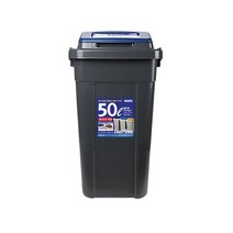 코멕스 대용량 종량제 50L 100L봉투 사용가능 분리수거함 대형쓰레기통 실외용 모음, 1개, 코멕스 분리수거함 50L 파란색
