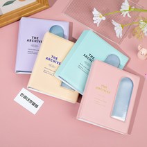 인생네컷 앨범 커플 라이프 사진집 인생네컷보관 셀프사진 포토북 보관 4x6, 퍼플
