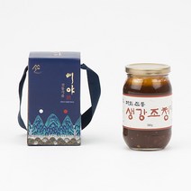 명인 제83호 매화 전통 생강조청 580g, 1개