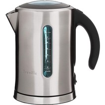 브레빌 breville bke700bss 소프트 탑 퓨어 카운터탑 전기 주전자 브러시드 스테인리스 스틸, 한개옵션0
