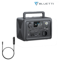 BLUETTI 블루에티 EB3A파워뱅크 600W 268Wh 캠핑용 휴대용 태양광 고속충전 대용량 보조배터리 앱 컨트롤 UPS모드 차량용충전케이블포함, EB3A