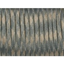 7 스트랜드 코어 550 파운드 파라코드 낙하산 코드 랜야드 밀 스펙 타입 III-100 피트 (다크 커피(70#))166763, Beige+dark Grey(42#)