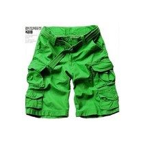 밀리터리 카고 반바지 남성 여름 멀티 포켓 반바지 캐주얼 위장 짧은 바지 버뮤다 Masculina 무료 벨트 포함