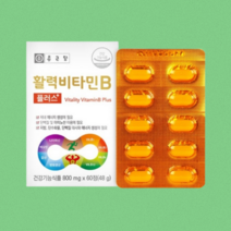 비타민B 종근당 고농축 비타민B군 음식 B12효능 수용성 컴플렉스 역할 약 2개월분, 1박스 60정, 1개