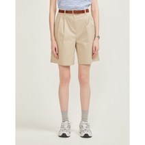 헤지스 라이트베이지 원턱 치노 쇼츠 HSPA3B341I1 272267