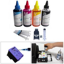 캐논 잉크 충전 풀세트 MG-2490 2590 2990 2170 3170 4270 3570 무한리필잉크, PG64 CL74 카트리지사용전제품, 1세트
