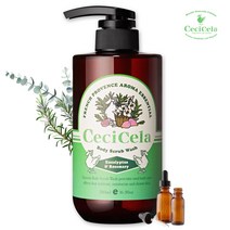 쎄씨쎌라 자연유래 아로마오일 향기 바디스크럽 유칼리로즈마리, 단품