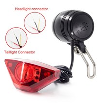 전기 자전거 헤드라이트 및 전자 자전거 후면 조명 led 6v 12v 24v 36v 48v 52v scooter horn and light switch, ON-EB100 ER30N