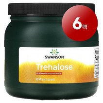 리암마켓 Swanson 스완슨 트레할로오스 감미료 454g 1팩, 6팩