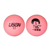 탁구공수거기 볼캐처 뜰채 USGN-컬러풀 골프공 2 겹 게임공 중국산 선물 드롭 배송 커스텀 로고 오렌, 03 1 pcs pink ball