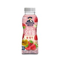 칠성 쉐이크 아침 식사 대용 퀘이커 마시는 오트밀 오트 & 봄딸기 한박스 건강식 간편식 식단조절 선식 50G 20개, 17세트