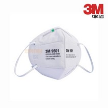 3M 방진마스크 9501 귀걸이타입 (1장), 3M9501마스크
