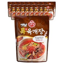 오뚜기 옛날 즉석 특육개장, 500g, 48개입