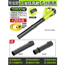 충전식 송풍기 소형 건설현장 청소기 독일 건설 무선, CT 5800W 5단+20m