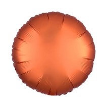 파티팡 [원팩] 18인치 라운드은박 새틴럭스 앰버_(11956015), 단품