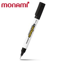 모나미 네임펜 X 12개입-블랙 가는글씨 사무용 필기구 사인펜