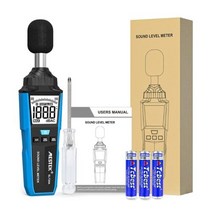 소음측정기 652F 디지털 사운드 레벨 미터 소음 데시벨 압력 테스터 30-130dB 측정 리더 측정기