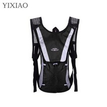 자전거 야외 휴대용 방수 도로 승마 경량 소형팩 배낭가방 물백, Black1