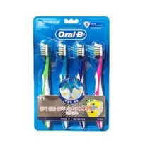 오랄비 크로스액션 항균 칫솔 랜덤발송, 8개, 1개입