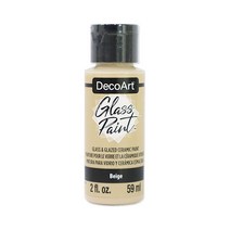 공예몰 DecoArt Glass Paint 2oz 15 Beige 반무광 유리 세라믹 물감