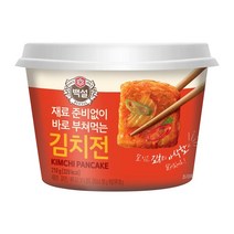 백설 김치전 210g x 6개 - 간편조리, 1세트