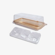 새담 SH-H1 마카롱 케이스 100개 / 에끌레어 제과 포장 용기, SH-H1 (내피별도) 100개
