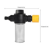 고압세차기 부품 부속 거품 랜스 눈 분무기 냄비 1 세트 고압 세척기 총 자동차 창 비누 거품기 세척 물 뿌리개 청소 도구, [01] Foam Pot, 01 Foam Pot