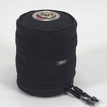 스네프 이소가스 워머 케이스 휴지가방 450g, 가스워머 450g  블랙