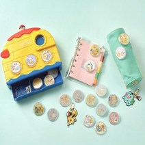 22개의 뱃지틀 멋짐뿜뿜 뱃지메이커 / 방학선물 우정템 DIY공작 팝아트 집콕놀이