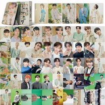 Kpop 17 얼굴 태양 포토카드 Lomo 앨범 카드 TXT 소년 스트레이키즈 사진 엽서 팬 컬렉션 55 개세트, seventeen DARLING