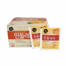 마음이 즐거운 민들레차 40티백 탕비용품 순수한차개운한 건강한차 누구나좋아하는 맛좋은 먹기편한 차티백 몸에좋은물 사계절 순수한차 업소용티백 전통차 집에, 본상품