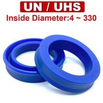유압작동유 Unuhsuns 형 폴리우레탄 오일 씰 유압 씰링 링 u 형 y 형 미션오일, 어 85x100x9 (5개), 38.UHS 85x100x9 (5Pcs)