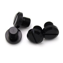 오토바이핸들바 악세사리 스레드 미러 구멍 플러그 나사 오토바이 10mm 커버 캡 마운트 볼트 BMW G310R G310GS S1000R S1000RR F900XR M10 x 12, black