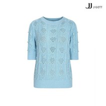 JJ지고트 펄장식 스카시 풀오버 니트 GL4P1POP2