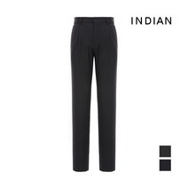 [인디안] [INDIAN] 마이크로 체크 기모 원턱 팬츠_MITDLSC9511