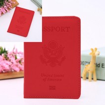 트레블 여권케이스 레드 트래블파우치 여권케이스추천 여행용파우치