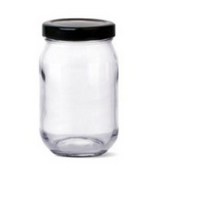 글라스락 580 높은형 유리병 블랙 500ml + 뚜껑 랜덤 발송, 7세트