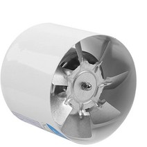 4 인치 덕트 인라인 팬 140CFM 110V 20W 욕실 통풍구 지하실 온실 다락방 주방 (4 인치/100mm), 01 주황색