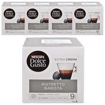 돌체구스토 리스트레토 바리스타 캡슐커피, 7g, 80개